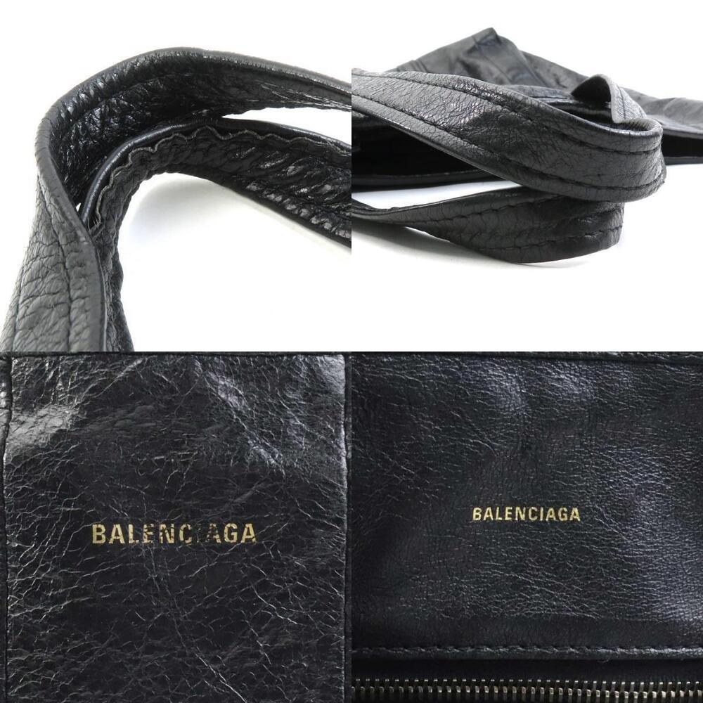 Balenciaga 2way Shoulder Bag Barbes Leather Black View 5